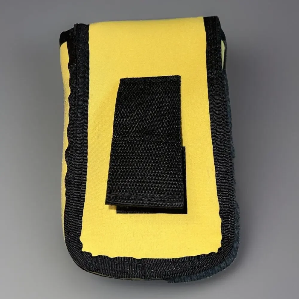 Vtg Pokémon Game Boy Pikachu Carry Case Yellow Front Pocket Belt Loop Closure